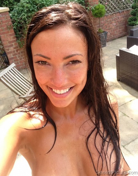 Sophie Gradon topless naked selfie leaked