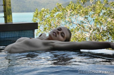 Teresa Palmer nude naked boobs tits swimming wet