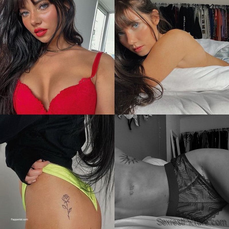 TikTok Star Ellie Mirelli Topless and Sexy Photo Collection