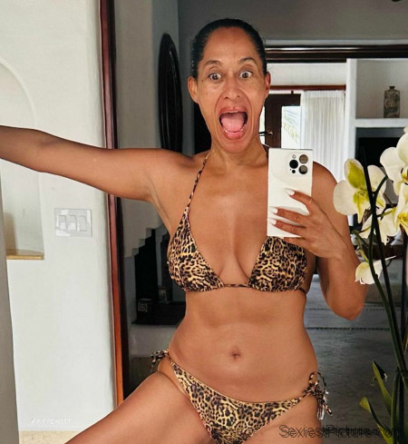 Tracee Ellis Ross Big Tits Bikini