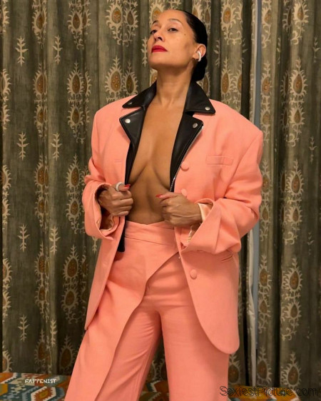 Tracee Ellis Ross Braless Big Tits