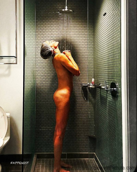 Tricia Helfer Naked in the Shower