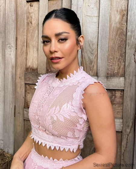 Vanessa Hudgens Braless Boobs