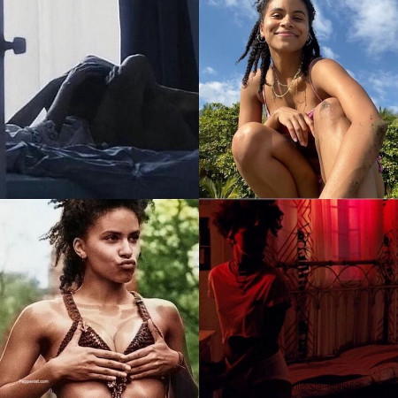 Zazie Beetz Sexy Tits and Ass Photo Collection