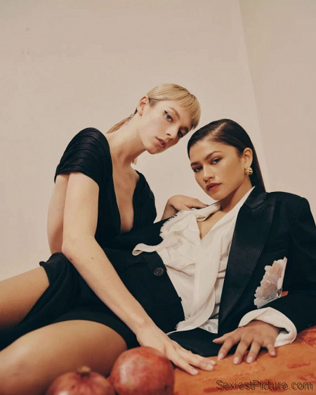 Zendaya and Hunter Schafer Sexy