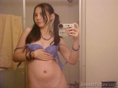 sexiest girl ever mirror shot