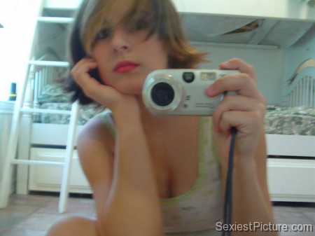 sexiest girl ever mirror shot